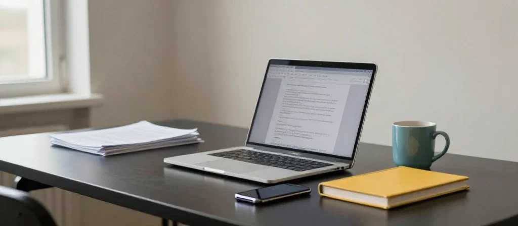 Équipements technologiques modernes sur un bureau organisé illustrant l'efficacité numérique de cet article.